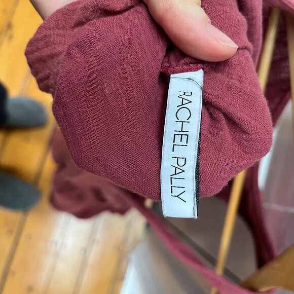 Rachel Pally Gauze Janie Dress, Raspberry Colour - Picture 4 of 6